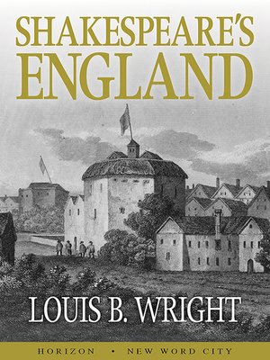 cover image of Shakespeare's England